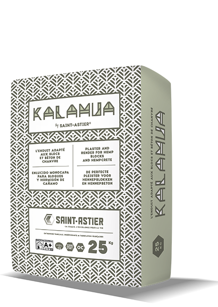KALAMUA saint-astier - enduit façade bloc chaux chanvre